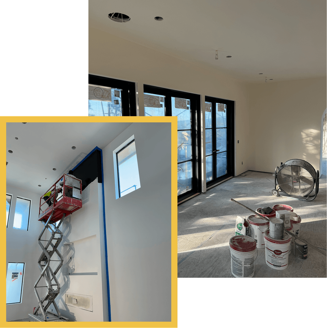 Finishing Taping Process